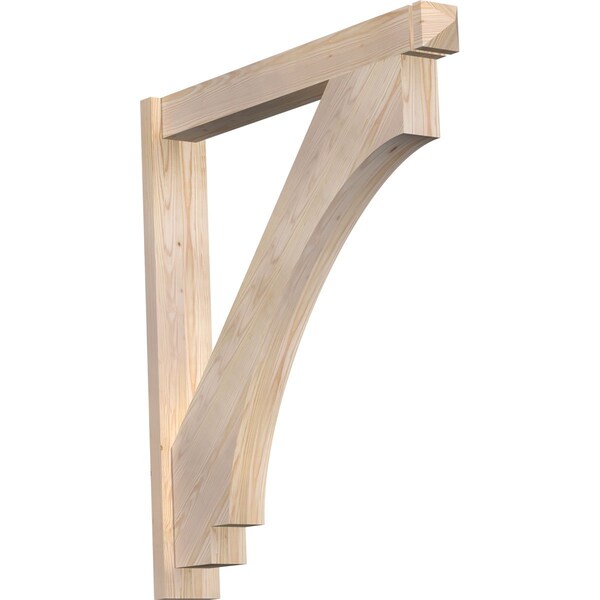 Ekena Millwork Imperial Arts & Crafts Smooth Outlooker, Douglas Fir, 5 1/2"W x 38"D x 42"H OUT06X38X42IMP03SDF - main